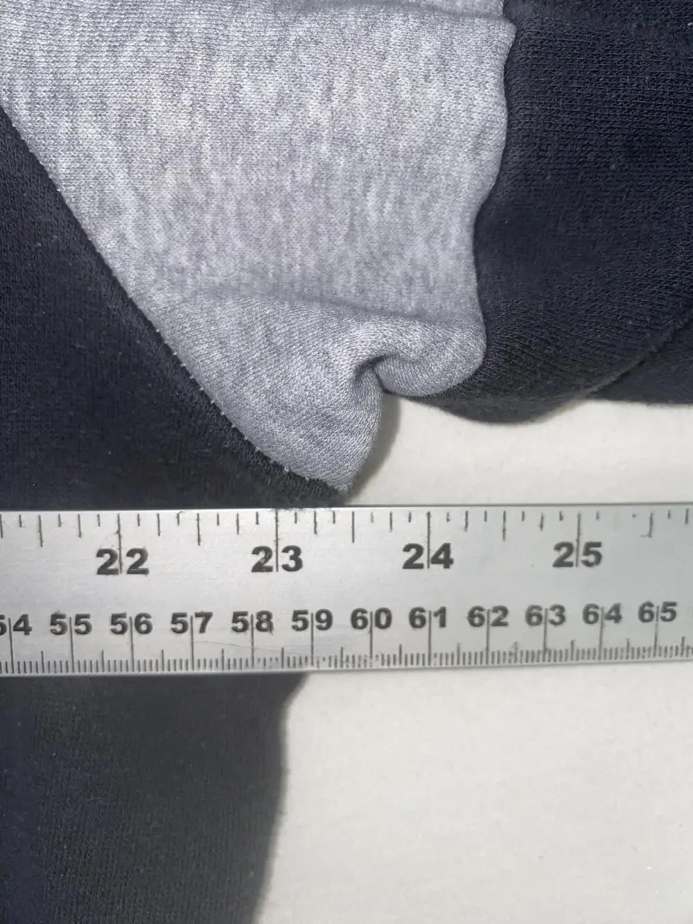 Adidas Hoodie Mens Large Gray Black Colorblock Logo Fleece Pullover Sweatshirt